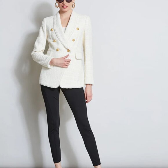 ELIE TAHARI COLLECTION TWEED BLAZER NWT - Picture 6 of 13